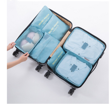 Load image into Gallery viewer, Durable Waterproof Nylon Packing Cube Travel Organizer Bag - The Expats
