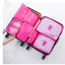 Load image into Gallery viewer, Durable Waterproof Nylon Packing Cube Travel Organizer Bag - The Expats
