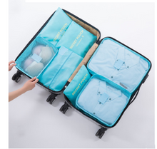 Load image into Gallery viewer, Durable Waterproof Nylon Packing Cube Travel Organizer Bag - The Expats
