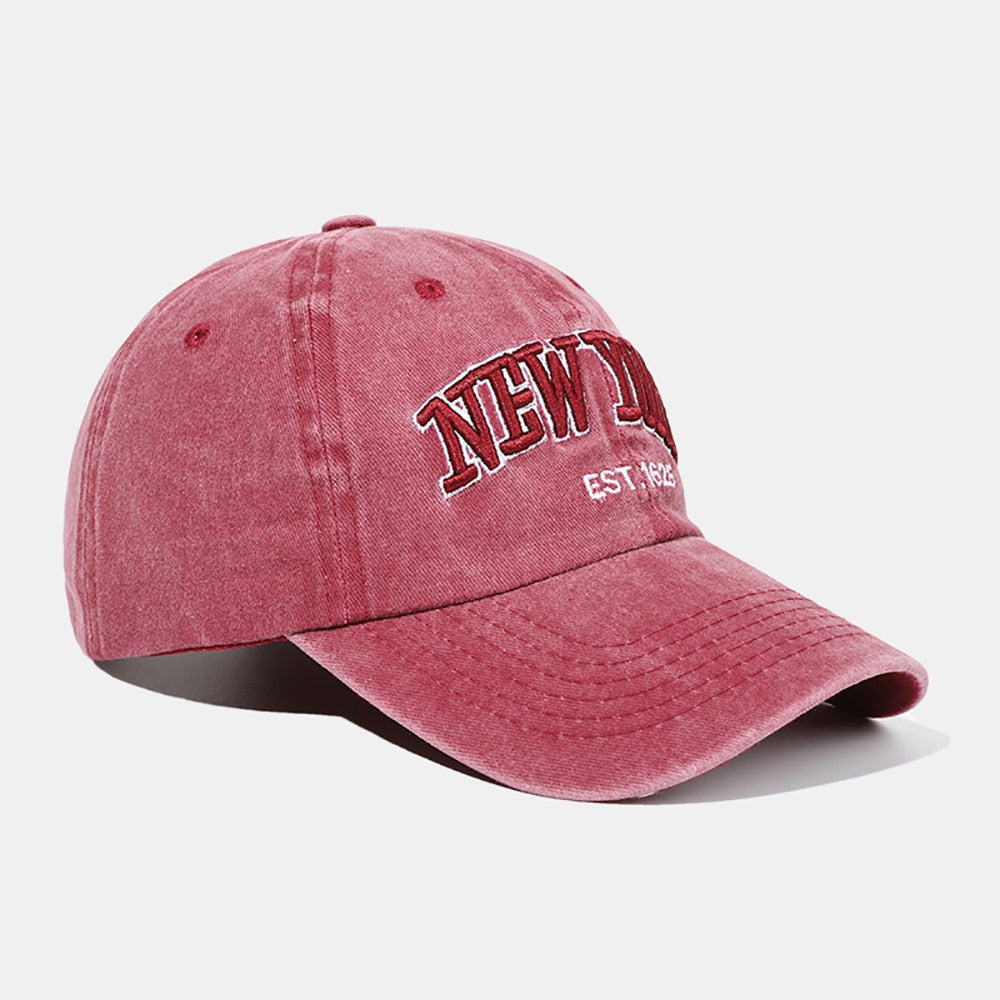 NEW YORK Retro Baseball Cap Hats - The Expats