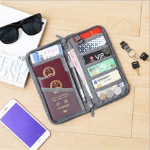 Load image into Gallery viewer, Multifunction Travel Document Storage Bag - The Expats
