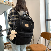 Load image into Gallery viewer, Multifunction Double Zipper Women Backpack - The Expats
