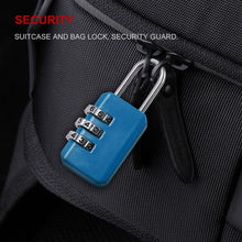 Load image into Gallery viewer, 3 Dial Digit Number Combination Password Lock Travel Security Protect Lock - The Expats
