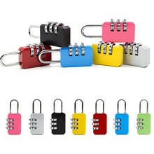 Load image into Gallery viewer, 3 Dial Digit Number Combination Password Lock Travel Security Protect Lock - The Expats
