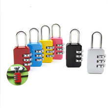 Load image into Gallery viewer, 3 Dial Digit Number Combination Password Lock Travel Security Protect Lock - The Expats
