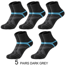 Load image into Gallery viewer, High Quality 5 Pairs Lot Cotton Socks - The Expats
