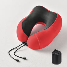 Load image into Gallery viewer, U-Shaped Memory Foam Neck Pillow Soft Travel Pillow - The Expats
