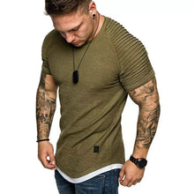 Load image into Gallery viewer, Slim Fit O Neck Short Sleeve T Shirt - The Expats
