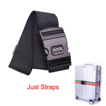 Load image into Gallery viewer, Travel Accessorises 200CM Length Luggage Strap Adjustable - The Expats
