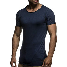 Load image into Gallery viewer, Fashion Design Slim Fit Soild T-shirts - The Expats
