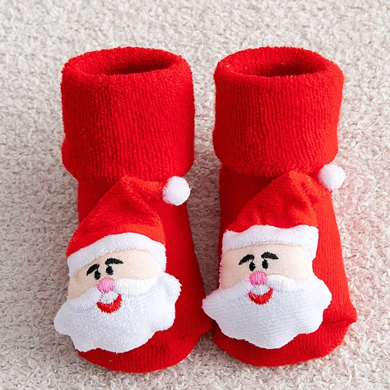 Toddler Baby Christmas Socks - The Expats