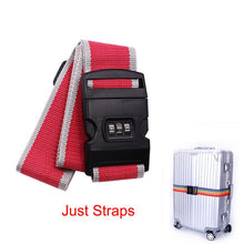 Load image into Gallery viewer, Travel Accessorises 200CM Length Luggage Strap Adjustable - The Expats
