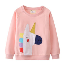 Load image into Gallery viewer, Sweatshirts Animals Mouse Applique Autumn Winter Hooded - The Expats
