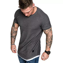 Load image into Gallery viewer, Slim Fit O Neck Short Sleeve T Shirt - The Expats
