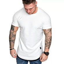 Load image into Gallery viewer, Slim Fit O Neck Short Sleeve T Shirt - The Expats
