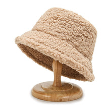 Load image into Gallery viewer, Autumn Winter Lamb Wool Outdoor Warm Panama Cap - The Expats
