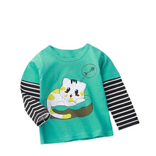 Load image into Gallery viewer, Cartoon Long Sleeve Tee Shirt Printed - The Expats
