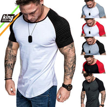 Load image into Gallery viewer, fashion color matching T Shirts - The Expats
