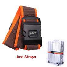 Load image into Gallery viewer, Travel Accessorises 200CM Length Luggage Strap Adjustable - The Expats
