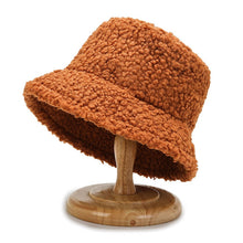 Load image into Gallery viewer, Autumn Winter Lamb Wool Outdoor Warm Panama Cap - The Expats
