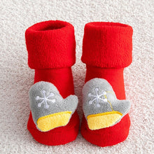 Load image into Gallery viewer, Toddler Baby Christmas Socks - The Expats
