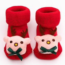 Load image into Gallery viewer, Toddler Baby Christmas Socks - The Expats
