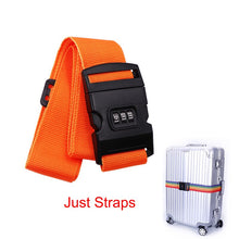 Load image into Gallery viewer, Travel Accessorises 200CM Length Luggage Strap Adjustable - The Expats
