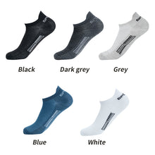 Load image into Gallery viewer, 5 Pairs High Quality Men Ankle Socks Breathable Cotton Sports Socks Mesh Casual Athletic Summer Thin Cut Short Sokken Plus Size - The Expats
