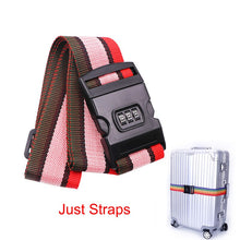 Load image into Gallery viewer, Travel Accessorises 200CM Length Luggage Strap Adjustable - The Expats
