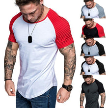 Load image into Gallery viewer, fashion color matching T Shirts - The Expats
