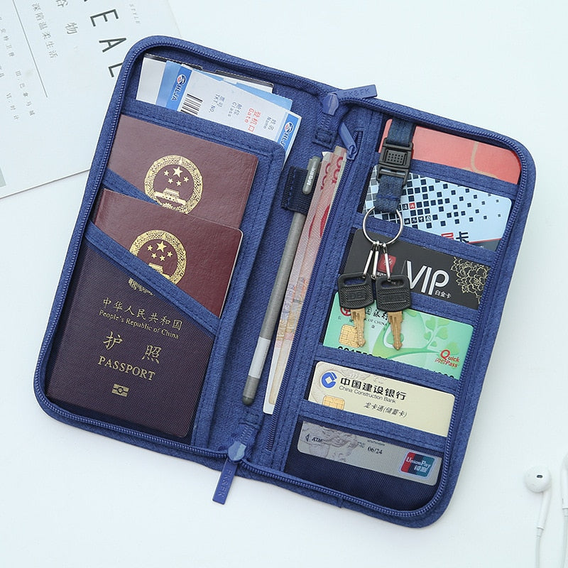 Multifunction Travel Document Storage Bag - The Expats