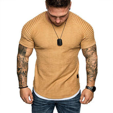 Load image into Gallery viewer, Slim Fit O Neck Short Sleeve T Shirt - The Expats
