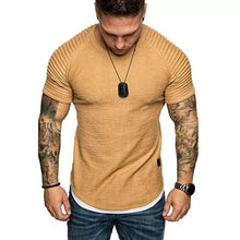 Load image into Gallery viewer, Slim Fit O Neck Short Sleeve T Shirt - The Expats
