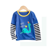 Load image into Gallery viewer, Cartoon Long Sleeve Tee Shirt Printed - The Expats
