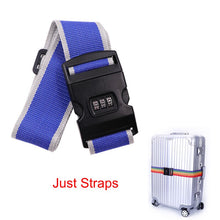 Load image into Gallery viewer, Travel Accessorises 200CM Length Luggage Strap Adjustable - The Expats
