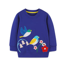 Load image into Gallery viewer, Sweatshirts Animals Mouse Applique Autumn Winter Hooded - The Expats
